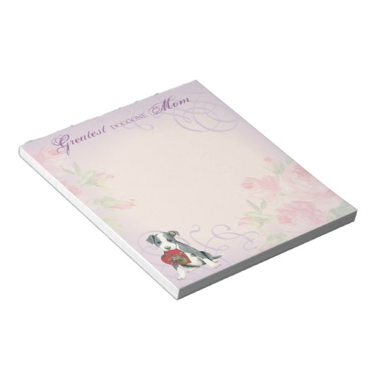 Bloc-note Pit Bull Heart Maman (Incliné)