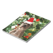 Bloc-note Pitbull Chien Arbre de Noël Ornements Snowman (Tourné)