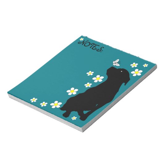 Bloc-note Pitbull Dog Love And Daisy Publier Des Notes (Tourné)