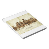 Bloc-note Pittsburgh Pennsylvanie (Incliné)