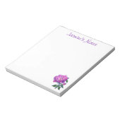 Bloc-note Pivoines (Tourné)
