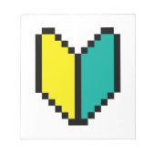 Bloc-note Pixel 8 bits Wakaba / Mark Shoshinsha (Devant)