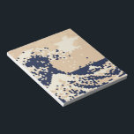 Bloc-note Pixel Tsunami 8 bits Pixel Art<br><div class="desc">La Grande Vague au large de Kanagawa (神 奈 川 浪 裏) Vintage 8 Bits Pixel Tsunami Art. Globe Trotters se spécialise dans l'imagerie idiosyncratique du monde entier. Vous y trouverez des Cartes de Voeux,  Cartes Postales,  Posters,  Mousepads et plus encore.</div>