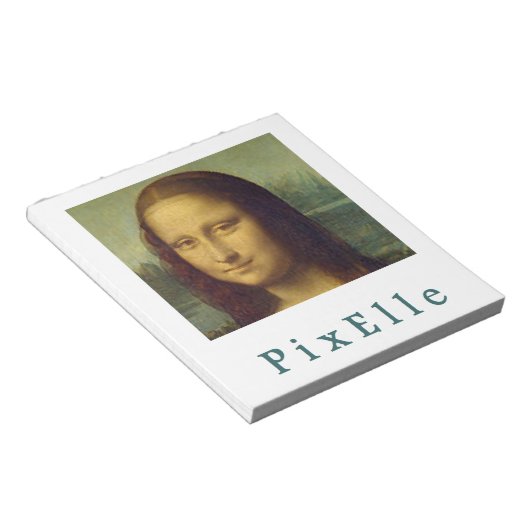 Bloc-note Pixelle femme (Incliné)