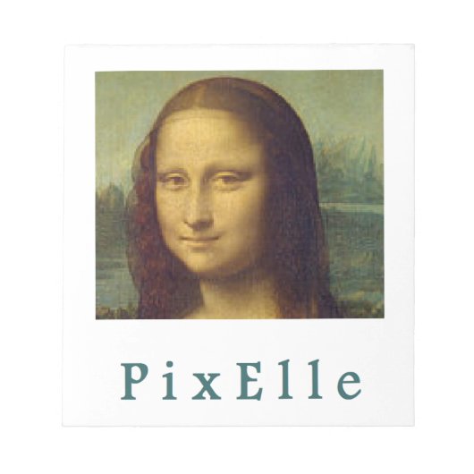 Bloc-note Pixelle femme (Devant)