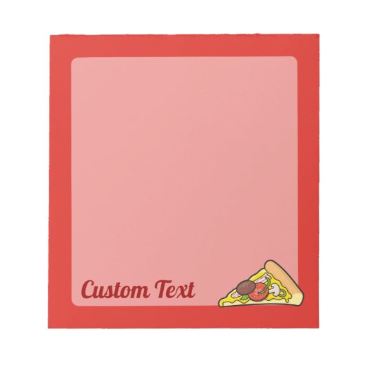 Bloc-note Pizza Slice (Devant)