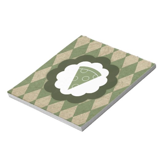 Bloc-note pizza vintage (Tourné)