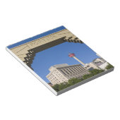 Bloc-note Place olympique et tour de Calgary, Alberta, Canad (Incliné)