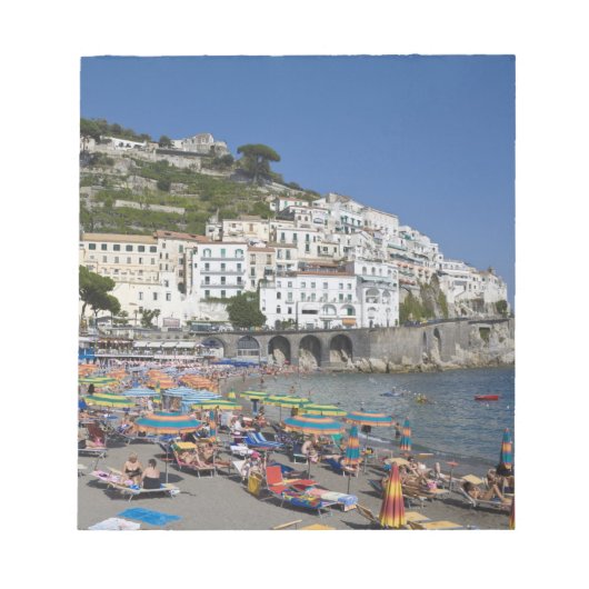Bloc-note Plage à Amalfi, Campanie, Italie (Devant)