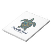 Bloc-note Plage de Clearwater Floride Tortue de mer Concepti (Tourné)