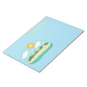 Bloc-note Plage Happy Place Thunder_Cove (Incliné)