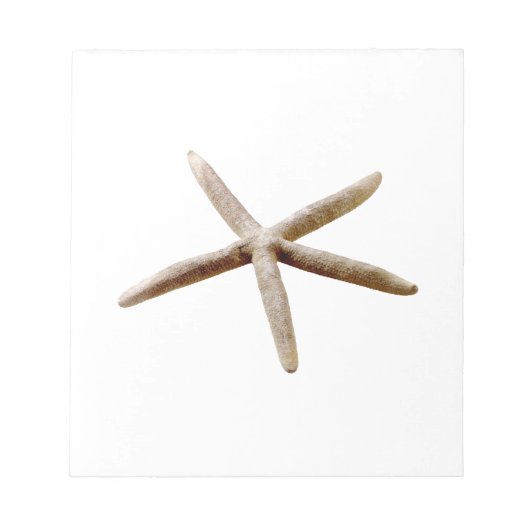 Bloc-note Plage Océan Crème Starfish (Devant)