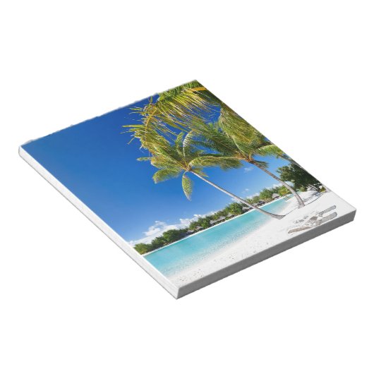 Bloc-note Plage tropicale (Incliné)