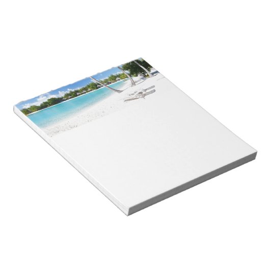 Bloc-note Plage tropicale (Incliné)