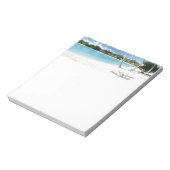Bloc-note Plage tropicale (Tourné)
