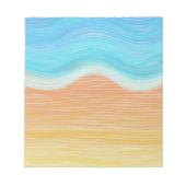 Bloc-note Plage Watercolor (Devant)