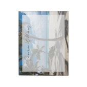 Bloc-note Plages tropicales | Anguilla Beach, Palm Tree (Tourné)