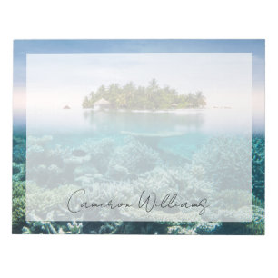 Bloc-note Plages tropicales   Ari Atoll Maldives