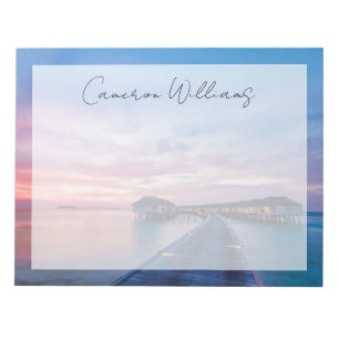 Bloc-note Plages tropicales   Bungalows Maldives