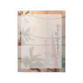 Bloc-note Plages tropicales | Maldives Tropical Beach & Pool (Tourné)