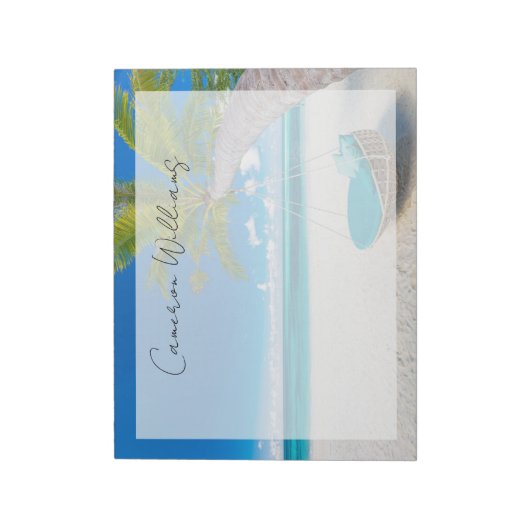 Bloc-note Plages tropicales | Tourisme tropical (Tourné)