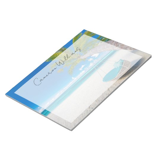 Bloc-note Plages tropicales | Tourisme tropical (Incliné)