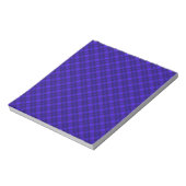Bloc-note Plaid rétro (Tourné)