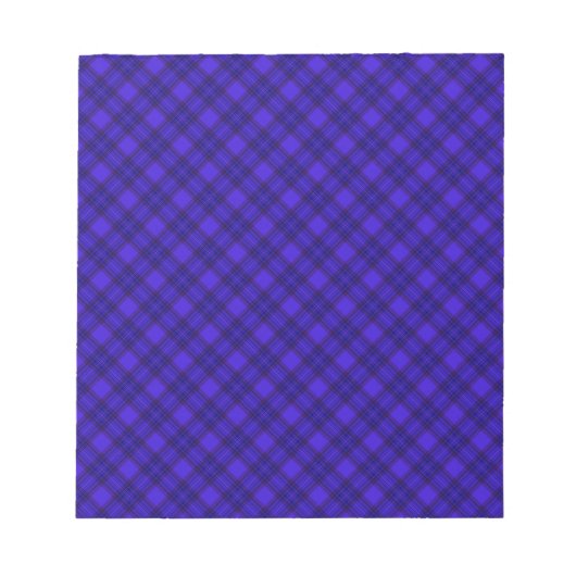 Bloc-note Plaid rétro (Devant)