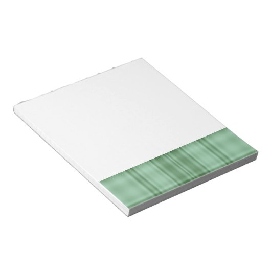 Bloc-note Plaid vert (Incliné)