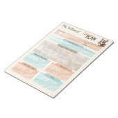 Bloc-note Plan de cours pour l'enseignant Ecole française de (Incliné)