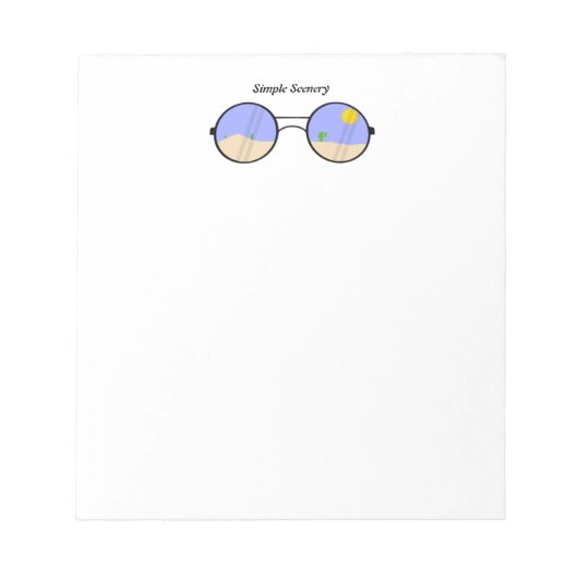 Bloc-note Plan de note (Devant)