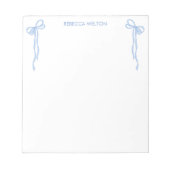 Bloc-note Plan de note de bas (Devant)