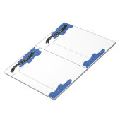 Bloc-note Plan d'étude bleu (Incliné)