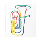 Bloc-note Plan Tuba (Devant)