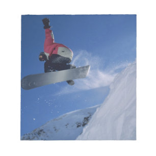 Bloc-note Planche à neige à Snowbird Resort, Utah (MR)