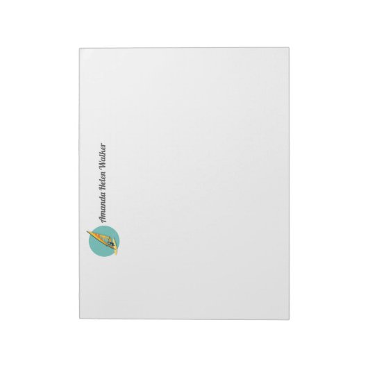 Bloc-note Planche à voile (Tourné)