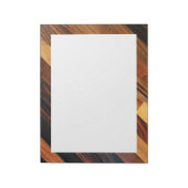 Bloc-note Plancher en bois diagonal (Tourné)