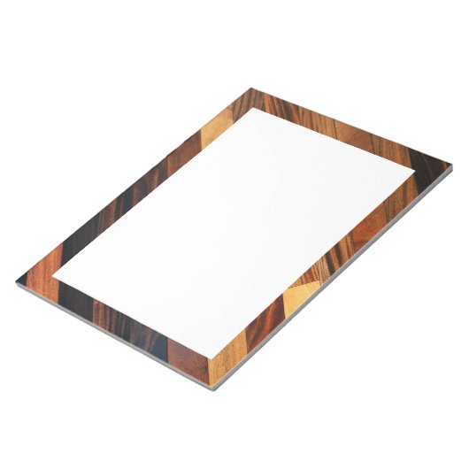 Bloc-note Plancher en bois diagonal (Incliné)