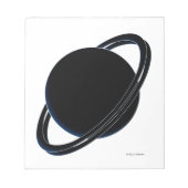 Bloc-note Planète noire (Devant)