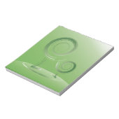 Bloc-note planète verte (Tourné)