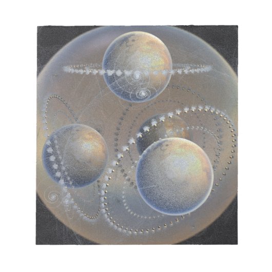 Bloc-note Planètes d'ivoire (Devant)