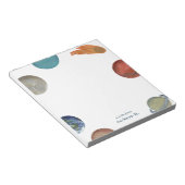 Bloc-note Planètes peintes Enfants (Incliné)