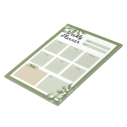 Bloc-note Planificateur botanique (Incliné)