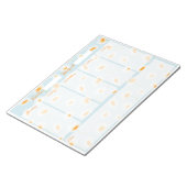 Bloc-note Planificateur de bureau hebdomadaire Daisy (Incliné)