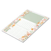 Bloc-note Planificateur de bureau quotidien Flower (Incliné)