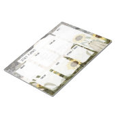 Bloc-note Planificateur de fantômes de tournesol (Incliné)