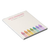 Bloc-note Planificateur de professeur de crayon mignon Plan (Incliné)