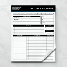 Planificateur de projet professionnel personnalisé