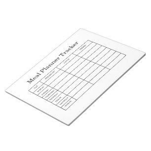 Bloc-note planificateur de repas