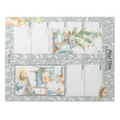 Bloc-note Planificateur de repas vierge de 7 jours Shady Lad (Devant)